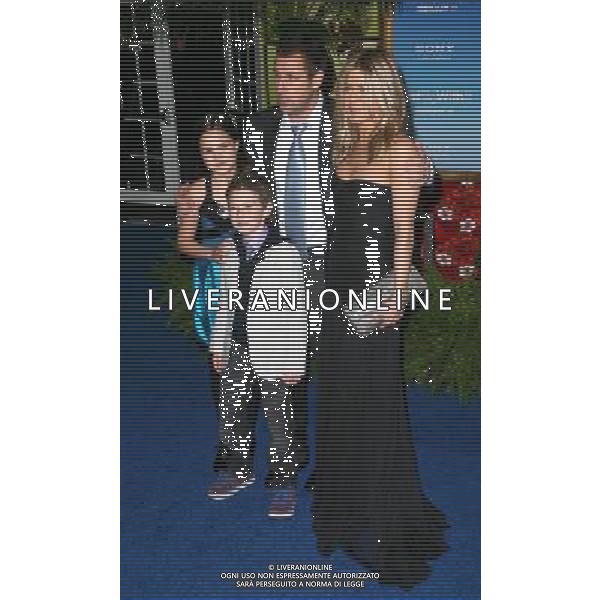 08 February 2011 - New York, NY - Bailee Madison, Griffin Alexander, Adam Sandler and Jennifer Aniston. The premiere of \'Just Go With It\' at the Ziegfeld Theatre on February 8, 2011 in New York City. Photo Credit: Paul Zimmerman/AdMedia AG. ALDO LIVERANI SAS ITALY ONLY