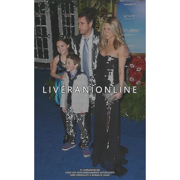 08 February 2011 - New York, NY - Bailee Madison, Griffin Alexander, Adam Sandler and Jennifer Aniston. The premiere of \'Just Go With It\' at the Ziegfeld Theatre on February 8, 2011 in New York City. Photo Credit: Paul Zimmerman/AdMedia AG. ALDO LIVERANI SAS ITALY ONLY