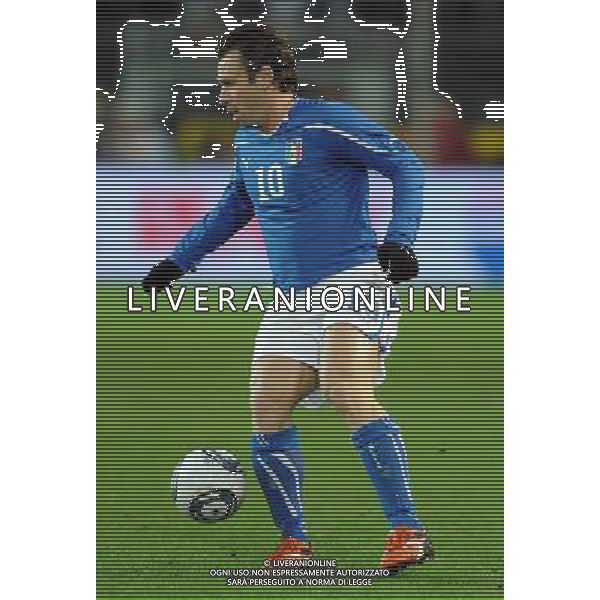 Amichevole Internazionale Dortmund (Germania) - 09.02.2011 Germania-Italia Nella Foto:cassano antonio /Ph.Vitez-Ag. Aldo Liverani