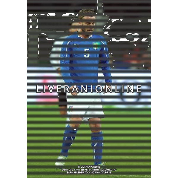 Amichevole Internazionale Dortmund (Germania) - 09.02.2011 Germania-Italia Nella Foto:raggio laser verde su daniele de rossi /Ph.Vitez-Ag. Aldo Liverani