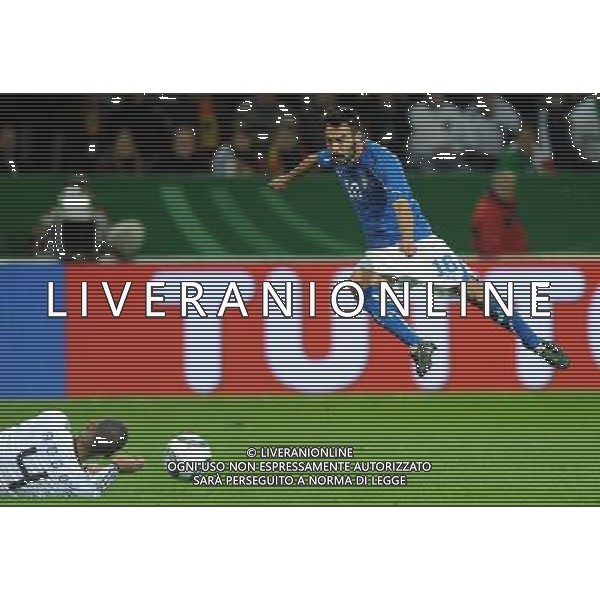 Amichevole Internazionale Dortmund (Germania) - 09.02.2011 Germania-Italia Nella Foto:mattia cassani prova il tiro /Ph.Vitez-Ag. Aldo Liverani