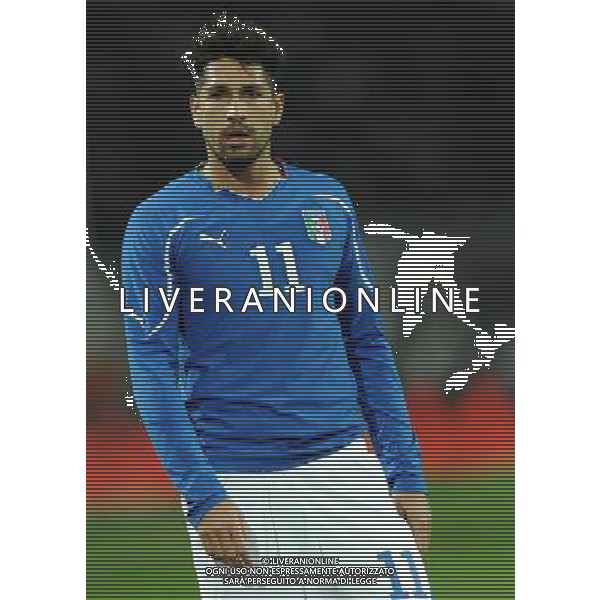 Amichevole Internazionale Dortmund (Germania) - 09.02.2011 Germania-Italia Nella Foto:Marco Borriello /Ph.Vitez-Ag. Aldo Liverani