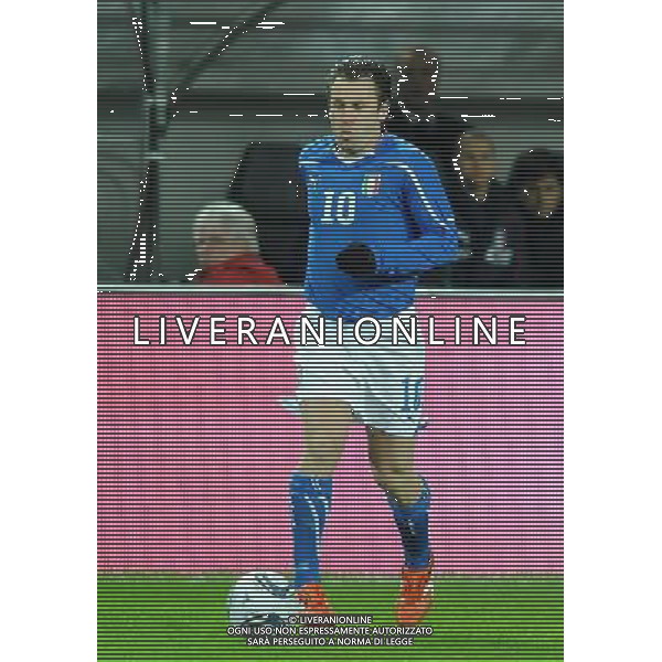 Amichevole Internazionale Dortmund (Germania) - 09.02.2011 Germania-Italia Nella Foto:Antonio Cassano /Ph.Vitez-Ag. Aldo Liverani