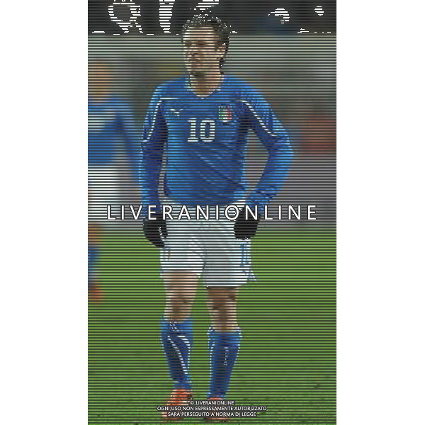 Amichevole Internazionale Dortmund (Germania) - 09.02.2011 Germania-Italia Nella Foto:Antonio Cassano /Ph.Vitez-Ag. Aldo Liverani