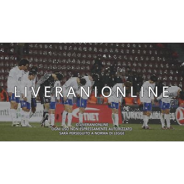 Friendly soccer match between Turkey and South Korea at Avni Aker Stadium in Trabzon, Turkey on February 09, 2011 match scored: Turkey 0 - South Korea 0 NELLA FOTO South Korea team FOT. SESKIM/NEWSPIX.PL /ALDO LIVERANI S A S ONLY ITALY 