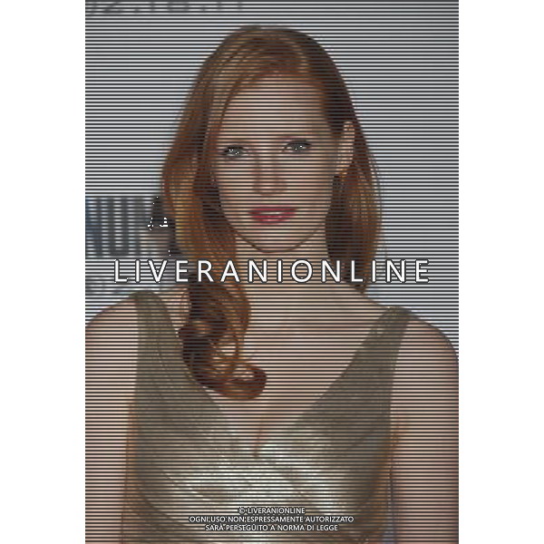 Jessica Chastain Photo by Janet Gough \'I Am Number Four\' World Premiere at the Village Theatre February 9, 2011 - Westwood, California AG. ALDO LIVERANI SAS ITALY ONLY