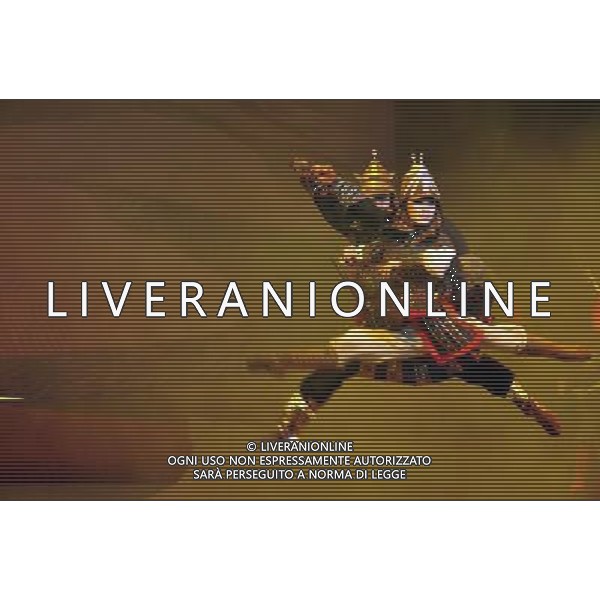 (110211) -- LANZHOU, Feb. 11, 2011 () -- Actors perform during a dance drama called \'Dunhuang My Dreamland\' in Lanzhou, capital of northwest China\'s Gansu Province, Feb. 10, 2011. (/Jia Xiaoyun) (xzj) Lanzhou , attrici durante l\'eseguzione di una danza chiamata \'Dunhuang My Dreamland\' AG. ALDO LIVERANI ITALY ONLY *** Local Caption *** .