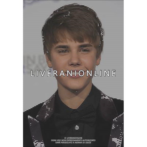 8 February 2011 - Los Angeles, California - Justin Bieber. \'Justin Bieber: Never Say Never\' Los Angeles Premiere held at Nokia Theater L.A. Live. Photo Credit: Byron Purvis/AdMedia AG. ALDO LIVERANI SAS ITALY ONLY *** Local Caption ***