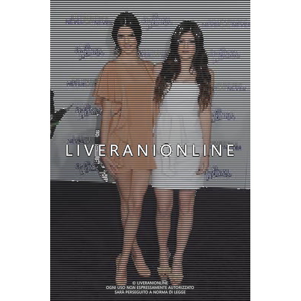 8 February 2011 - Los Angeles, California - Kendall Jenner and Kylie Jenner. \'Justin Bieber: Never Say Never\' Los Angeles Premiere held at Nokia Theater L.A. Live. Photo Credit: Byron Purvis/AdMedia AG. ALDO LIVERANI SAS ITALY ONLY *** Local Caption ***