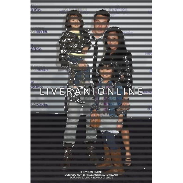 8 February 2011 - Los Angeles, California - Kevin Alejandro and family. \'Justin Bieber: Never Say Never\' Los Angeles Premiere held at Nokia Theater L.A. Live. Photo Credit: Byron Purvis/AdMedia AG. ALDO LIVERANI SAS ITALY ONLY *** Local Caption ***
