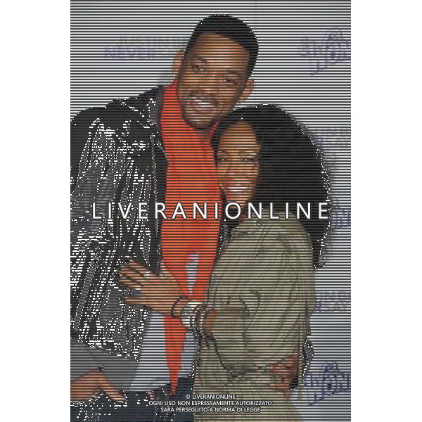 8 February 2011 - Los Angeles, California - Will Smith and Jada Pinkett Smith. \'Justin Bieber: Never Say Never\' Los Angeles Premiere held at Nokia Theater L.A. Live. Photo Credit: Byron Purvis/AdMedia AG. ALDO LIVERANI SAS ITALY ONLY *** Local Caption ***