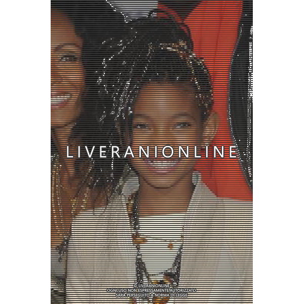 8 February 2011 - Los Angeles, California - Willow Smith. \'Justin Bieber: Never Say Never\' Los Angeles Premiere held at Nokia Theater L.A. Live. Photo Credit: Byron Purvis/AdMedia AG. ALDO LIVERANI SAS ITALY ONLY *** Local Caption ***
