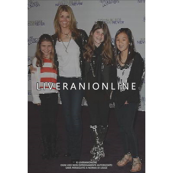 8 February 2011 - Los Angeles, California - Lori Loughlin and Family. \'Justin Bieber: Never Say Never\' Los Angeles Premiere held At Nokia Theatre L.A Live. Photo Credit: Kevan Brooks/AdMedia AG. ALDO LIVERANI SAS ITALY ONLY *** Local Caption ***