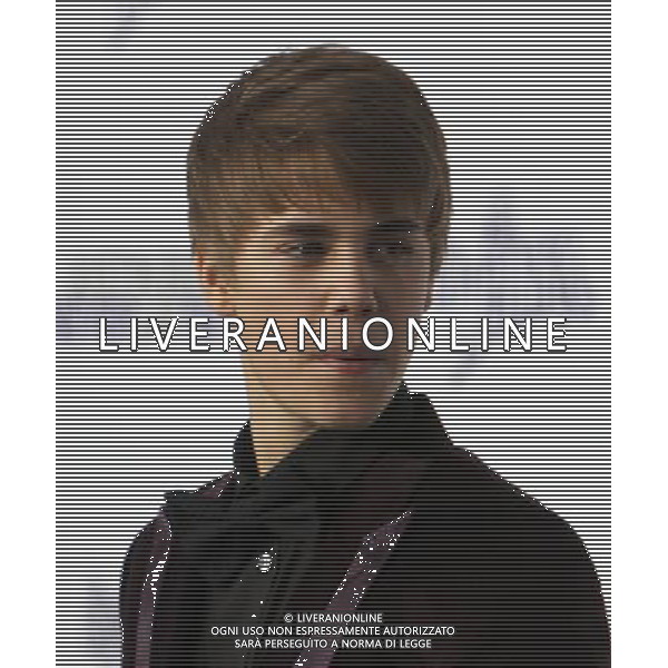 8 February 2011 - Los Angeles, California - Justin Bieber. \'Justin Bieber: Never Say Never\' Los Angeles Premiere held At Nokia Theatre L.A Live. Photo Credit: Kevan Brooks/AdMedia AG. ALDO LIVERANI SAS ITALY ONLY *** Local Caption ***
