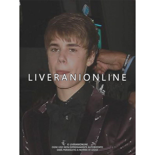 8 February 2011 - Los Angeles, California - Justin Bieber. \'Justin Bieber: Never Say Never\' Los Angeles Premiere held At Nokia Theatre L.A Live. Photo Credit: Kevan Brooks/AdMedia AG. ALDO LIVERANI SAS ITALY ONLY *** Local Caption ***