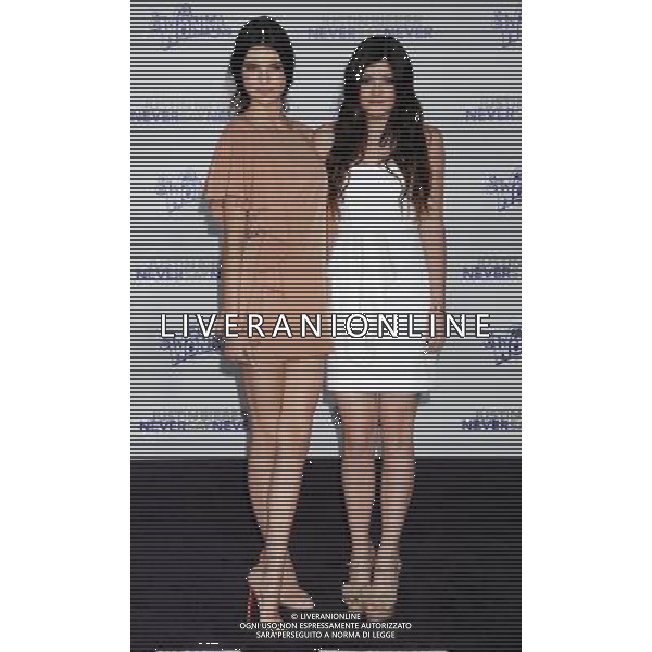 Kendall Jenner and sister Kylie Jenner Photo by Janet Gough \'Justin Bieber: Never Say Never\' Los Angeles Premiere at the Nokia Theater L.A. Live February 8, 2011 - Los Angeles, California AG. ALDO LIVERANI SAS ITALY ONLY *** Local Caption ***