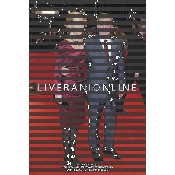 President of Germany Christian Wulff with wife Bettina attending the Red Carpet of the film \'Pina 3D\' during 61st International Film Festival in Berlin / Berlinale 2011 FESTIWAL FILMOWY BERLINALE PREMIERA FILMU CZERWONY DYWAN FOT. FUTURE IMAGE/NEWSPIX.PL ITALY ONLY !!!! --- Newspix.pl /AG ALDO LIVERANI CINEMA BERLINALE CINEMA FESTIVAL - ITALY ONLY - *** Local Caption *** .