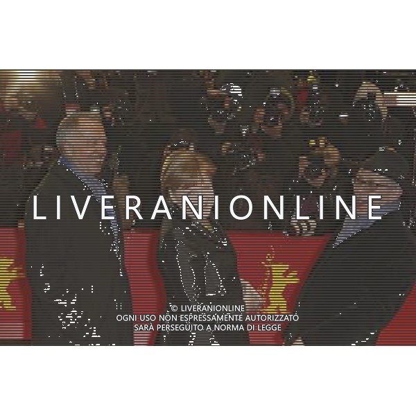 Minister of Culture Bernd Neumann, German Chancellor Angela Merkel and Berlinale Director Dieter Kosslick attending the Red Carpet of the film \'Pina 3D\' during 61st International Film Festival in Berlin / Berlinale 2011 FESTIWAL FILMOWY BERLINALE PREMIERA FILMU CZERWONY DYWAN FOT. FUTURE IMAGE/NEWSPIX.PL ITALY ONLY !!!! --- Newspix.pl /AG ALDO LIVERANI CINEMA BERLINALE CINEMA FESTIVAL - ITALY ONLY - *** Local Caption *** .