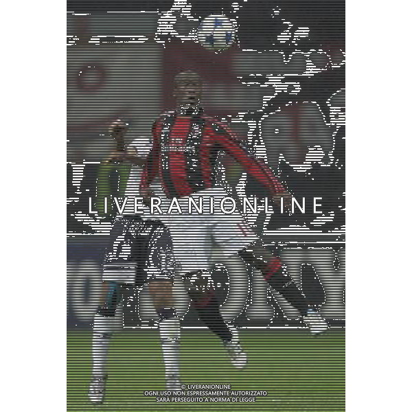 MILAN-TOTTENHAM HOTSPUR 15/02/2011 CHAMPIONS LEAGUE NELLA FOTO clarence seedorf e palacios FOTO MARCO LUZANI-AG ALDO LIVERANI 