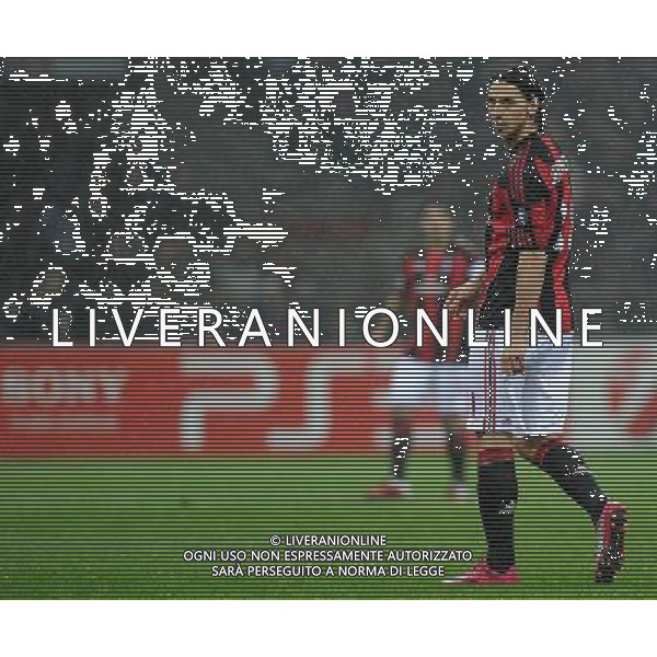 UEFA Champions League 2010/2011 Round of 16 Milano - 15.02.2011 Milan-Tottenham Nella Foto:ibrahimovic zlatan /Ph.Vitez-Ag. Aldo Liverani