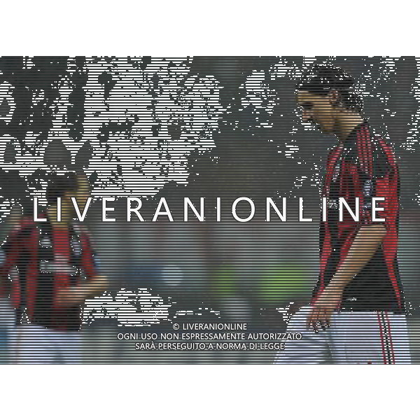 UEFA Champions League 2010/2011 Round of 16 Milano - 15.02.2011 Milan-Tottenham Nella Foto:ibrahimovic zlatan /Ph.Vitez-Ag. Aldo Liverani