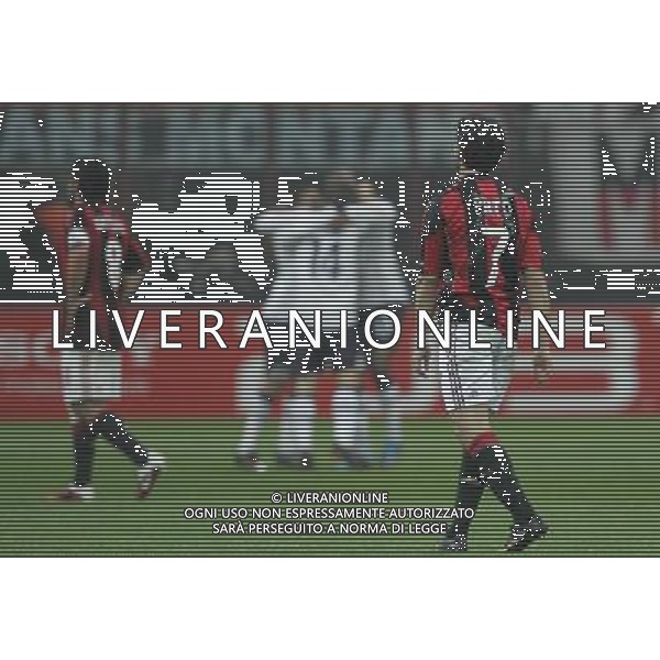 MILAN-TOTTENHAM HOTSPUR 15/02/2011 CHAMPIONS LEAGUE NELLA FOTO delusione milan FOTO MARCO LUZZANI-AG ALDO LIVERANI 