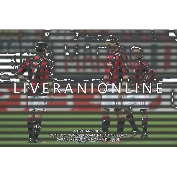 MILAN-TOTTENHAM HOTSPUR 15/02/2011 CHAMPIONS LEAGUE NELLA FOTO delusione milan pato-zlatan ibrahimovic FOTO MARCO LUZZANI-AG ALDO LIVERANI 