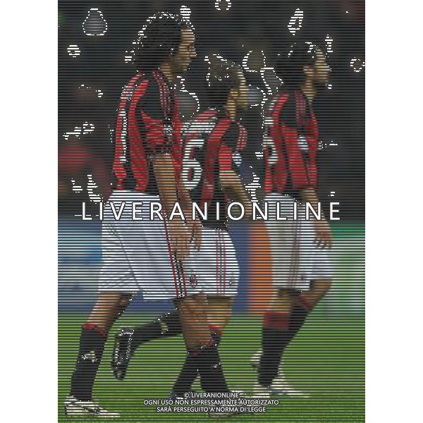 UEFA Champions League 2010/2011 Round of 16 Milano - 15.02.2011 Milan-Tottenham Nella Foto:delusione nesta e yepes /Ph.Vitez-Ag. Aldo Liverani