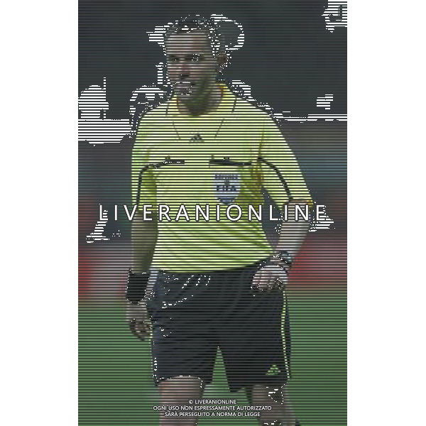 MILAN-TOTTENHAM HOTSPUR 15/02/2011 CHAMPIONS LEAGUE NELLA FOTO arbitro lannoy FOTO MARCO LUZZANI-AG ALDO LIVERANI 
