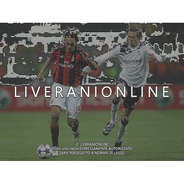 MILAN-TOTTENHAM HOTSPUR 15/02/2011 CHAMPIONS LEAGUE NELLA FOTO nesta alessandro e crouch peter FOTO MARCO LUZZANI-AG ALDO LIVERANI 