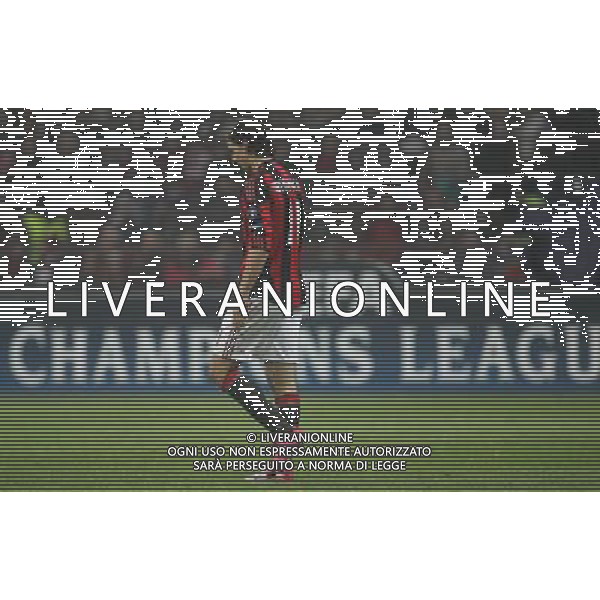 MILAN-TOTTENHAM HOTSPUR 15/02/2011 CHAMPIONS LEAGUE NELLA FOTO delusione ibrahimovic FOTO MARCO LUZZANI-AG ALDO LIVERANI 