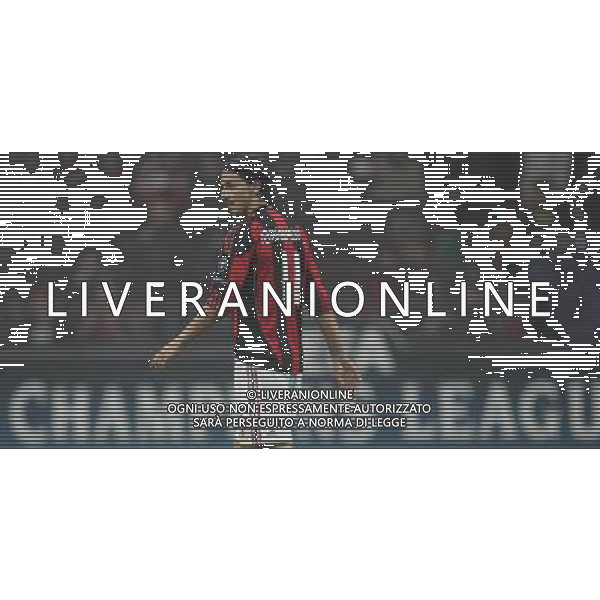 MILAN-TOTTENHAM HOTSPUR 15/02/2011 CHAMPIONS LEAGUE NELLA FOTO delusione ibrahimovic zlatan FOTO MARCO LUZZANI-AG ALDO LIVERANI 
