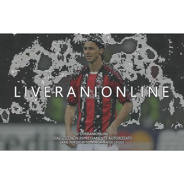 Milano 15-02-2011 Champions League 2010/11 milan-tottenham 0:1 nella foto zlatan ibrahimovic ph marco luzzani/ag aldo liverani s.a.s.