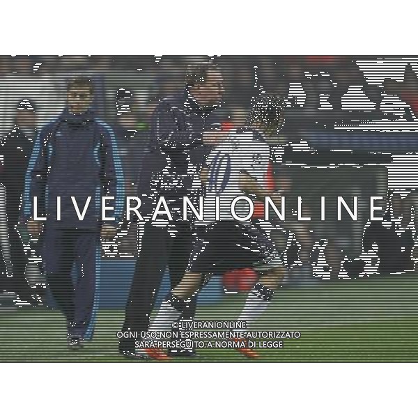Milano 15-02-2011 Champions League 2010/11 milan-tottenham 0:1 nella foto harry redknapp e steven pienaar ph marco luzzani/ag aldo liverani s.a.s.