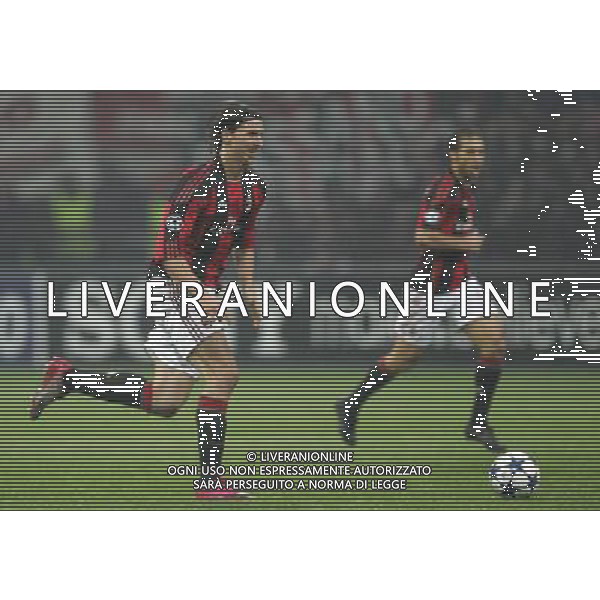 Milano 15-02-2011 Champions League 2010/11 milan-tottenham 0:1 nella foto zlatan ibrahimovic ph marco luzzani/ag aldo liverani s.a.s.