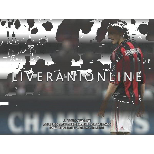 Milano 15-02-2011 Champions League 2010/11 milan-tottenham 0:1 nella foto zlatan ibrahimovic ph marco luzzani/ag aldo liverani s.a.s.