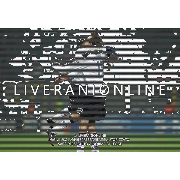 UEFA Champions League 2010/2011 Round of 16 Milano - 15.02.2011 Milan-Tottenham Nella Foto:Peter Crouch-Aaron Lennon /Ph.Vitez-Ag. Aldo Liverani