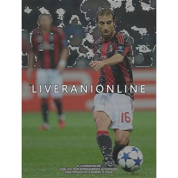 UEFA Champions League 2010/2011 Round of 16 Milano - 15.02.2011 Milan-Tottenham Nella Foto:Mathieu Flamini /Ph.Vitez-Ag. Aldo Liverani