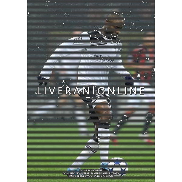 UEFA Champions League 2010/2011 Round of 16 Milano - 15.02.2011 Milan-Tottenham Nella Foto:William Gallas /Ph.Vitez-Ag. Aldo Liverani