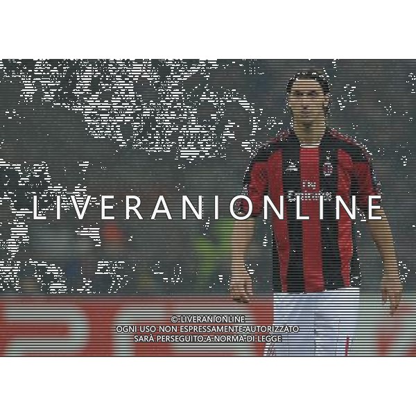 UEFA Champions League 2010/2011 Round of 16 Milano - 15.02.2011 Milan-Tottenham Nella Foto:Zlatan Ibrahimovic /Ph.Vitez-Ag. Aldo Liverani