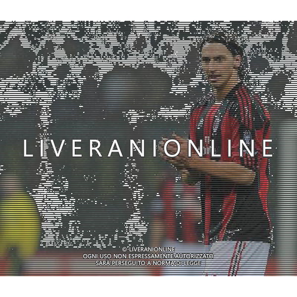 UEFA Champions League 2010/2011 Round of 16 Milano - 15.02.2011 Milan-Tottenham Nella Foto:Zlatan Ibrahimovic /Ph.Vitez-Ag. Aldo Liverani