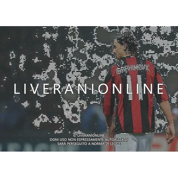 UEFA Champions League 2010/2011 Round of 16 Milano - 15.02.2011 Milan-Tottenham Nella Foto:Zlatan Ibrahimovic /Ph.Vitez-Ag. Aldo Liverani