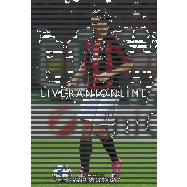 UEFA Champions League 2010/2011 Round of 16 Milano - 15.02.2011 Milan-Tottenham Nella Foto:Zlatan Ibrahimovic /Ph.Vitez-Ag. Aldo Liverani