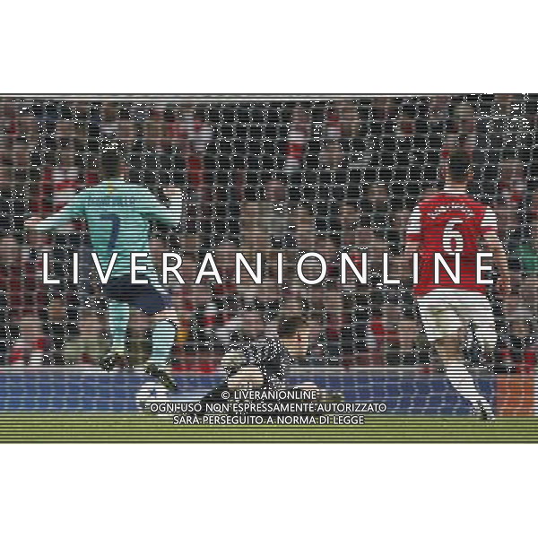 CALCIO SPORT16/02/2011 ; LONDRA ; UK - Arsenal vs Barcelona champions league ottavi di finale nella foto GOL DI DAVID VILLA ©MAXPPP/AG ALDO LIVERANI SAS - ITALY ONLY - 