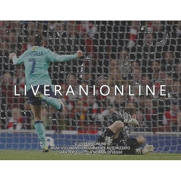 CALCIO SPORT16/02/2011 ; LONDRA ; UK - Arsenal vs Barcelona champions league ottavi di finale nella foto GOL DI DAVID VILLA ©MAXPPP/AG ALDO LIVERANI SAS - ITALY ONLY - 