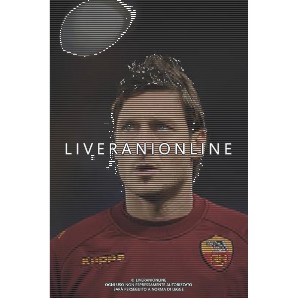 Roma - 16/02/2010 - Stadio Olimpico - Uefa Champions League 2010-2011 - Ottavi di finale andata - Roma vs Shakhtar Donetsk - nella foto: Francesco Totti © Fabrizio Corradetti - ag.Aldo Liverani sas