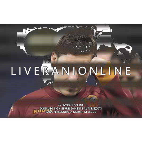 Roma - 16/02/2010 - Stadio Olimpico - Uefa Champions League 2010-2011 - Ottavi di finale andata - Roma vs Shakhtar Donetsk - nella foto: Francesco Totti © Fabrizio Corradetti - ag.Aldo Liverani sas