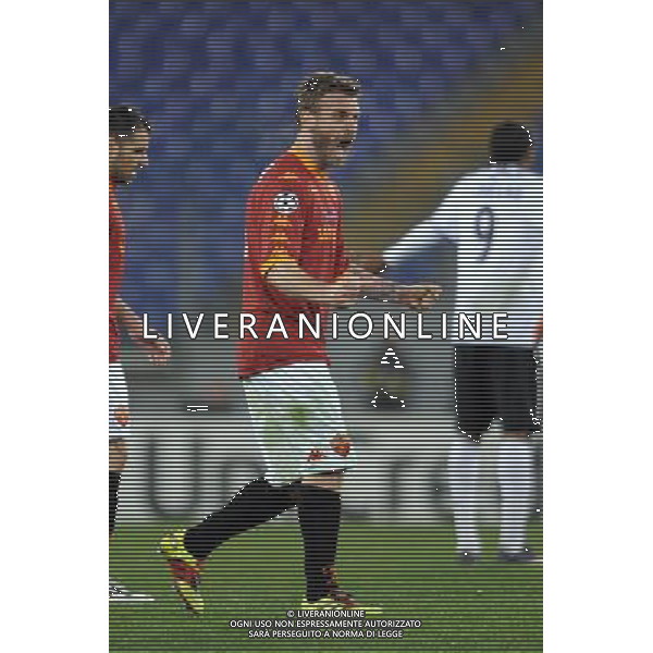 Roma - 16/02/2010 - Stadio Olimpico - Uefa Champions League 2010-2011 - Ottavi di finale andata - Roma vs Shakhtar Donetsk - nella foto: Daniele De Rossi © Fabrizio Corradetti - ag.Aldo Liverani sas