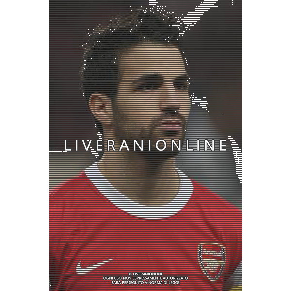  16.02.2011 - LONDON - UEFA CHAMPIONS LEAGUE MATCH - LEG 1 - ARSENAL V BARCELONA - EMIRATES STADIUM - ARSENAL - LONDON NELLA FOTO CESC FABREGAS FOT. PIOTR KUCZA/NEWSPIX.PLK/ AG ALDO LIVERANI ONLY ITALY 