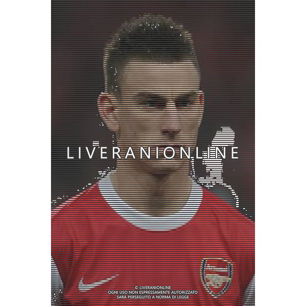  16.02.2011 - LONDON - UEFA CHAMPIONS LEAGUE MATCH - LEG 1 - ARSENAL V BARCELONA - EMIRATES STADIUM - ARSENAL - LONDON NELLA FOTO LAURENT KOSCIELNY FOT. PIOTR KUCZA/NEWSPIX.PLK/ AG ALDO LIVERANI ONLY ITALY 